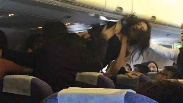 Yet another mid-air fight nearly causes plane to make emergency landing