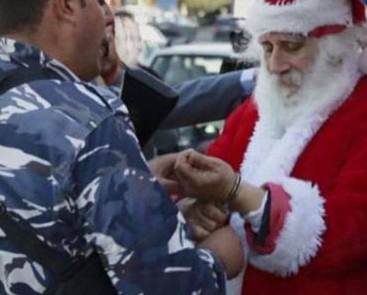  القبض على بابا نويل في الضبية