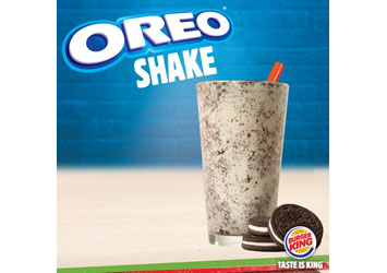 BURGER KING® Lebanon cools off the hot summer season with the all new OREO® Shake
