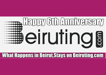 Happy 6 years Anniversary Beiruting.com!!
