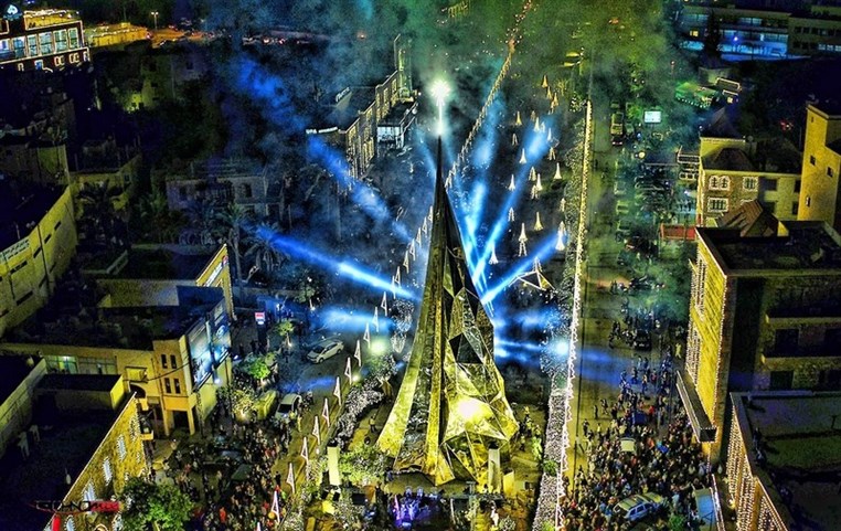 Byblos Christmas tree among most beautiful trees in world