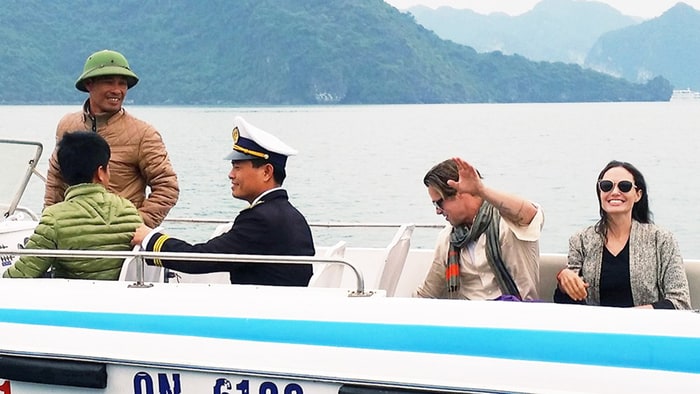 Angelina Jolie and Brad Pitt Go Kayaking Together in Vietnam on Christmas