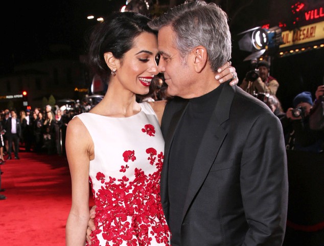 Georges Clooney about his Lebanese style wedding and Amal's huge family