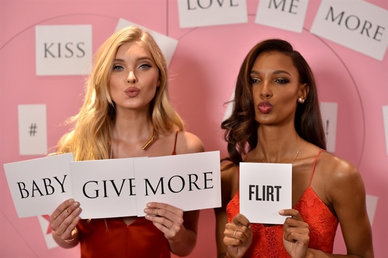 Angels Jasmine Tookes and Elsa Hosk Revealed Their Hottest Valentine’s Day Gift Picks at  Victoria’s Secret Herald Square