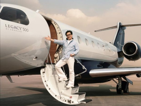 Inside jackie chan's $20M Private Jet