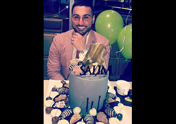 Salim Mehajer has a surprisingly humble 30th birthday celebration