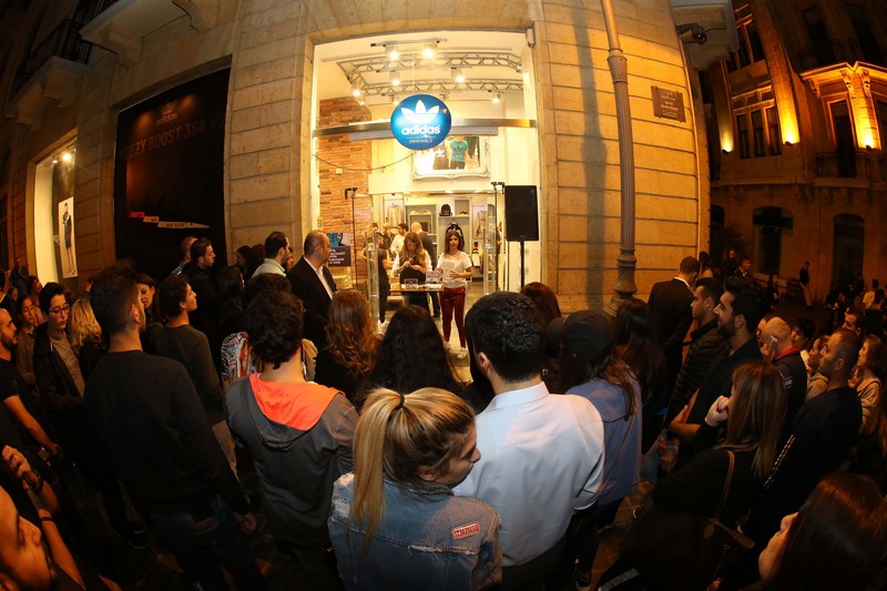 New YEEZY BOOST 350 V2 is officially launched in store at adidas Originals Downtown Beirut