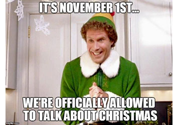 7 Habits of Christmas Crazed People in November