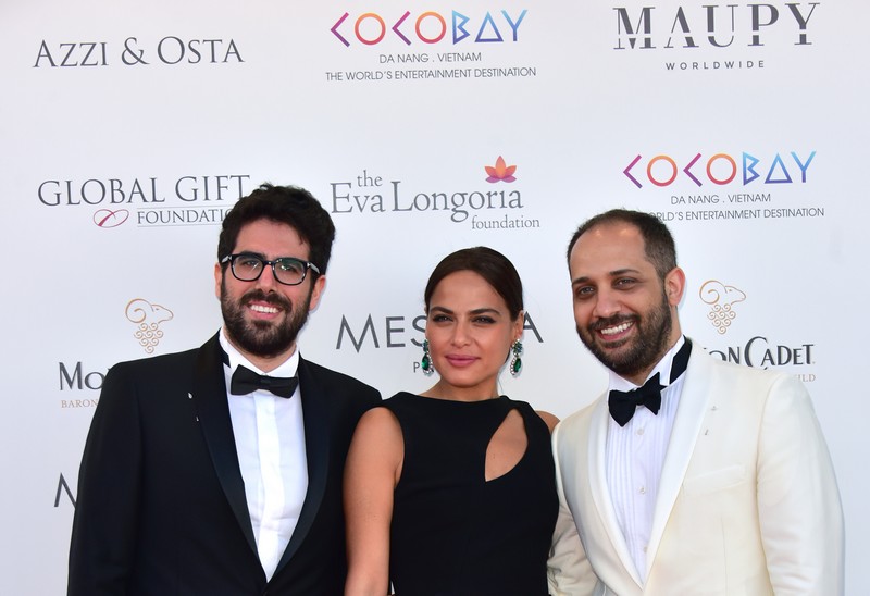 Azzi & Osta Dress Eva Longoria at Global Gift Gala in Cannes!