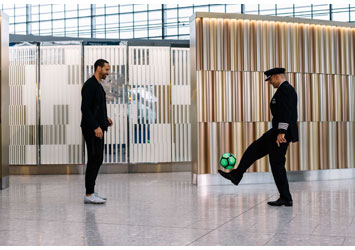 Football Legend Rio Ferdinand Is A Dubai Knockout