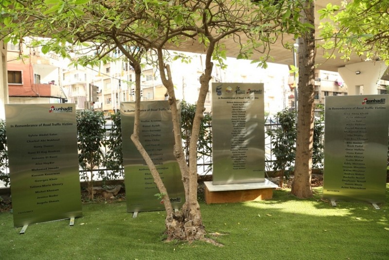 World Day of Remembrance for Road Traffic Victims Beirut, November 19, 2017 Road Traffic Victims Remembrance Garden