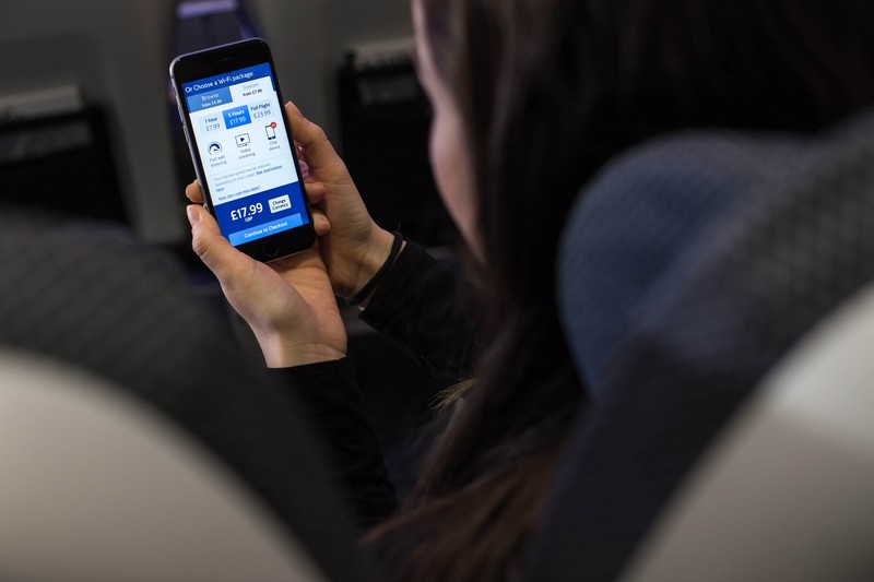 WI-FI Taking off on Board British Airways