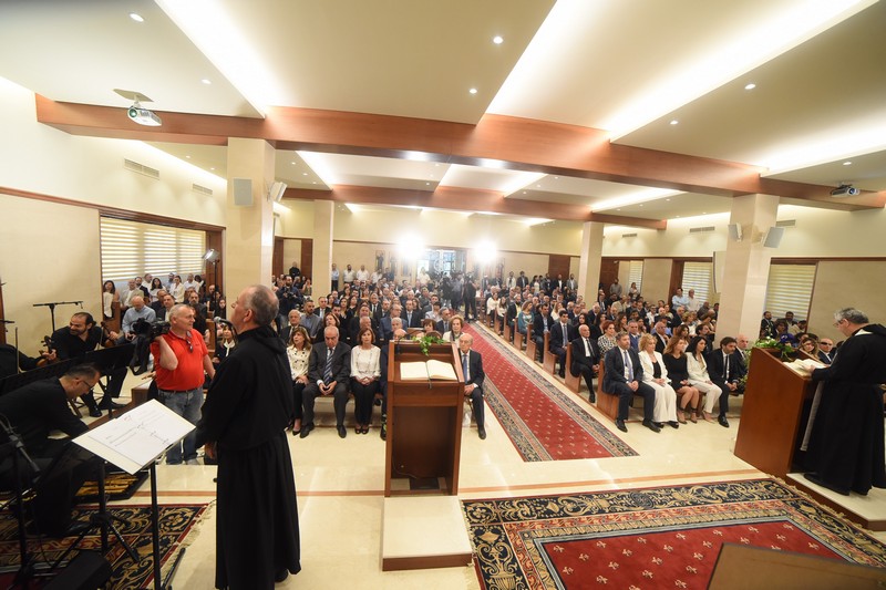 جورج افرام حاضرٌ في ذاكرة الوطن ومكتبة على إسمه في جامعة الروح القدس-الكسليك