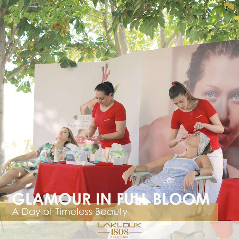 Laklouk 1808 In Partnership with Clarins Paris Present: Glamour In Full Bloom
