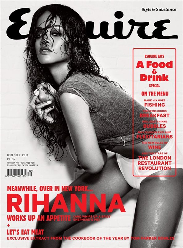 Rihanna Serves Up a Hot Dish of Naked Sexiness for Esquire U.K.