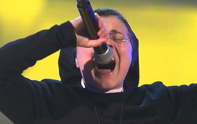 Singing nun Cristina Scuccia makes finals of The Voice Italy