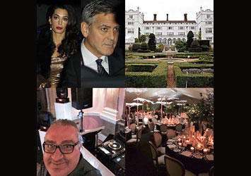 George and Amal Clooney Second Wedding Bash in London