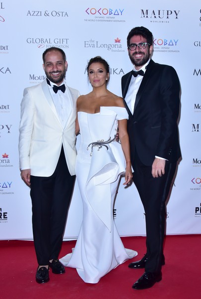 Azzi & Osta Dress Eva Longoria at Global Gift Gala in Cannes!