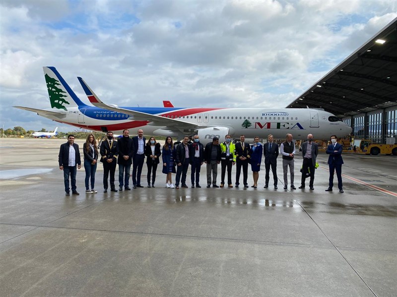 Middle East Airlines will receive its third Airbus 321neo aircraft