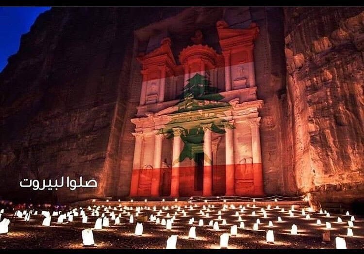 In pictures The world showing support to Lebanon