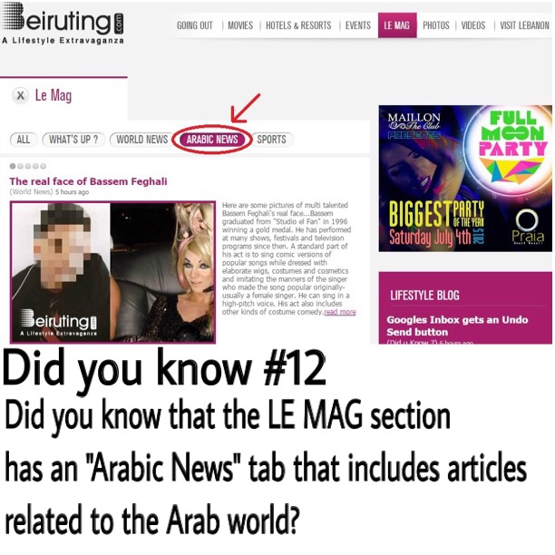 Things You Didn't Know about Beiruting.com