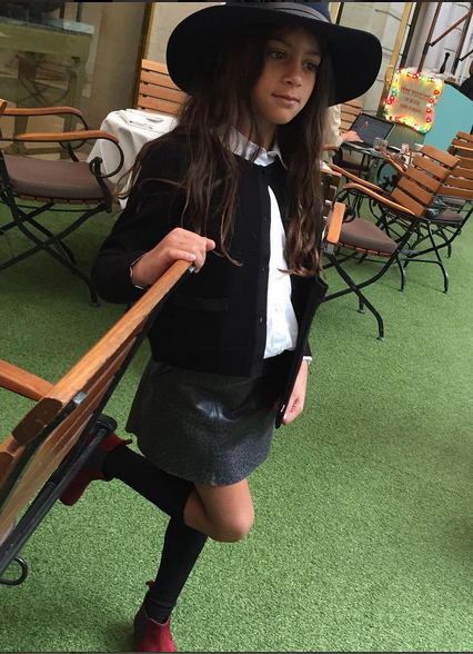 Like mother like daughter: Maya Diab and her mini-me 