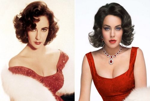 Lindsay Lohan channels Elizabeth Taylor in new biopic 