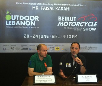 Launching of Beirut Motorcycle Exhibition Gathering Leading Names in the Motorcycle Industry and Concurrently Held With Outdoor Lebanon 2012