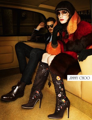 JIMMY CHOO UNVEILS Autumn Winter 2012 Advertising Campaign