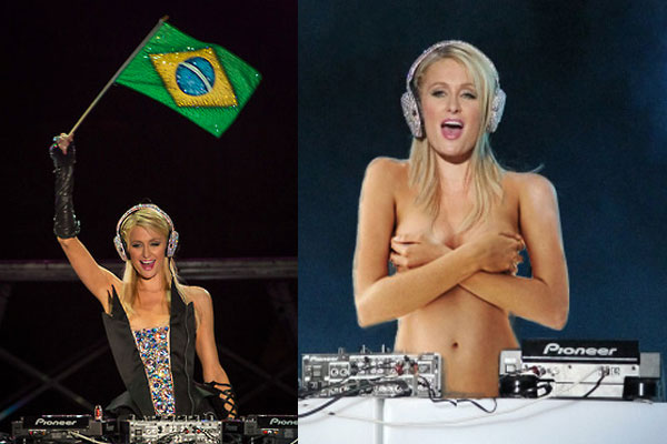  Paris Hilton is a sexy DJ!!