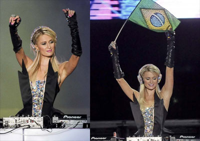  Paris Hilton is a sexy DJ!!
