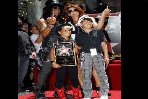 SLASH gets star on Hollywood Walk of Fame