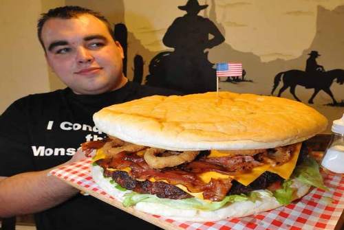 Europe's biggest Burger!!