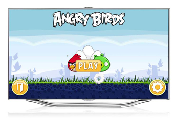 Samsung Unveils First Ever Motion Controlled Angry Birds App For Smart TV
