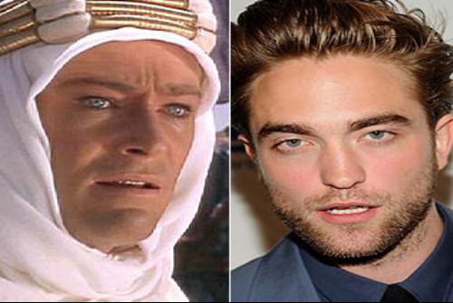 Robert Pattinson is the new Lawrence of Arabia
