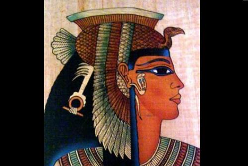Cleopatra commits suicide