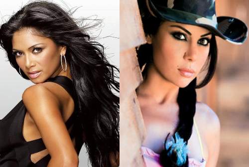 Pussycat doll star and Haifa at the same event!
