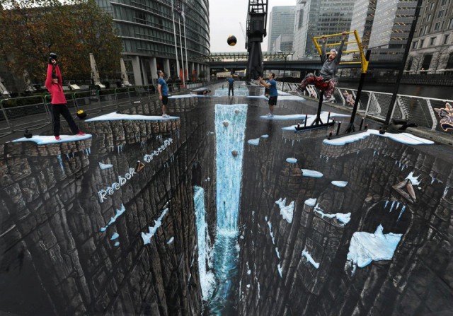 The Worlds Largest 3D Street Painting 