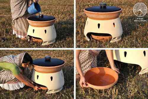 Solar Oven Makes Clean Drinking Water