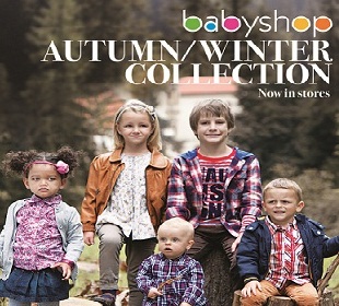 Babyshop Unveils Trendy Fall Winter Collection 2012