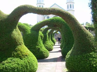 Zarcero Topiary Gardens, Costa Rica.