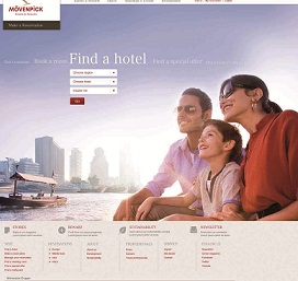 Movenpick Hotels & Resorts New Website.