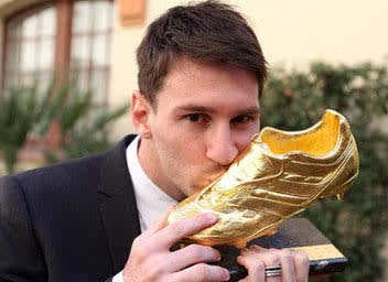 Messi wins Golden Shoe