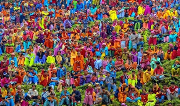 Festival of color India