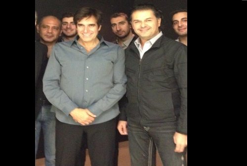 راغب علامة مع ديفيد كوبر فيليد