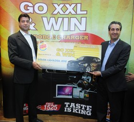 Burger King rewarding prizes