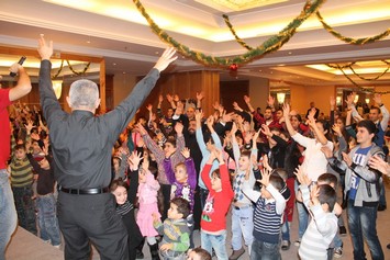 Gefinor Rotana Celebrates Christmas with the Children of  Tele Lumiere and Sa3adat Al Sama