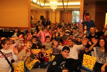 Gefinor Rotana Celebrates Christmas with the Children of  Tele Lumiere and Sa3adat Al Sama