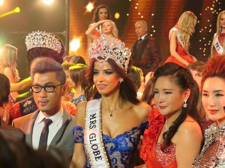 Mrs.Lebanon Wins Mrs.Globe Beauty Pageant in China