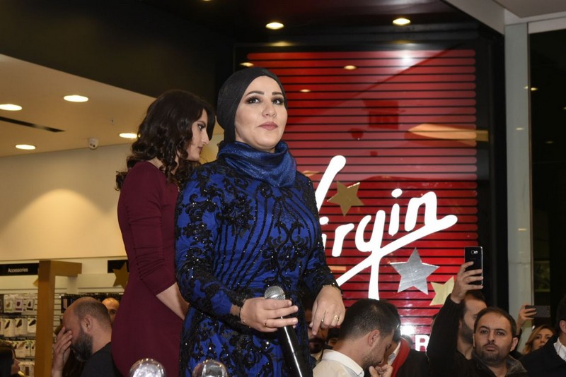 Virgin Megastore celebrates the debut of The Voice Perfume in Lebanon
